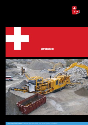 Impianti di riciclaggio calcinacci Gipo RC 130 C