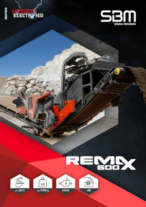 Impianti di riciclaggio calcinacci SBM REMAX 600