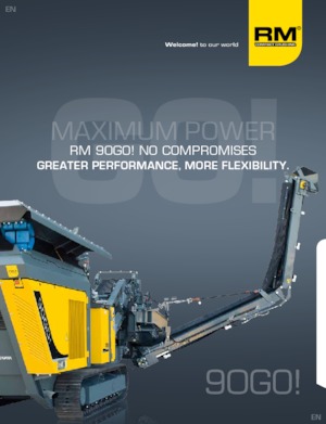 Impianti di riciclaggio calcinacci Rubble Master RM 90GO!