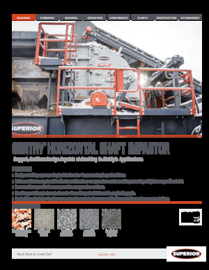 Impianti di riciclaggio calcinacci Superior SP5155