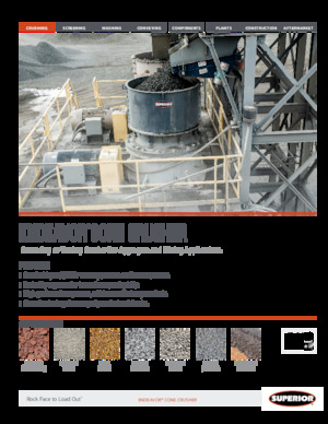 Impianti di riciclaggio calcinacci Superior ST400