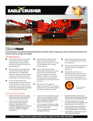 Impianti di riciclaggio calcinacci Eagle Crusher UltraTraxx 