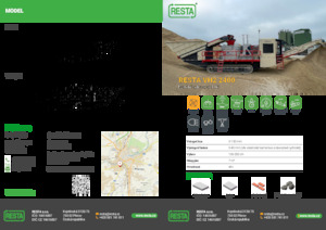 Impianti di riciclaggio calcinacci RESTA VH2 2400