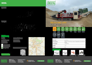 Impianti di riciclaggio calcinacci RESTA VH2 2400