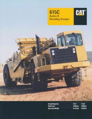 Motorscraper Caterpillar 615 C ll