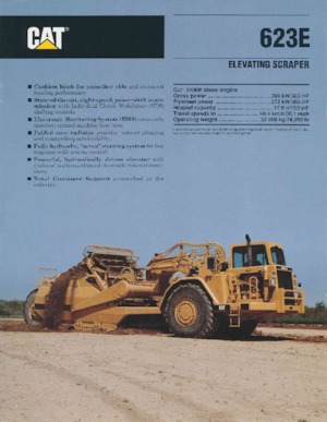 Motorscraper Caterpillar 623E