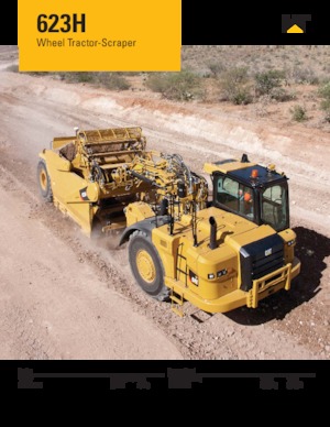 Motorscraper Caterpillar 623H