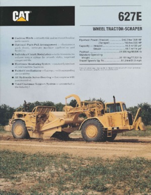 Motorscraper Caterpillar 627E