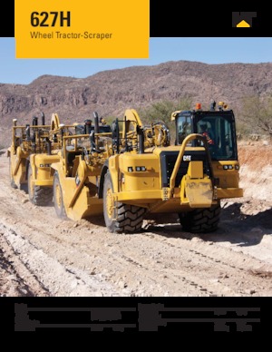Motorscraper Caterpillar 627H