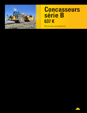 Motorscraper Caterpillar 637K