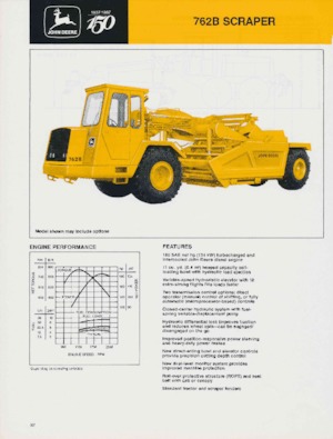 Motorscraper John Deere Construction 862B