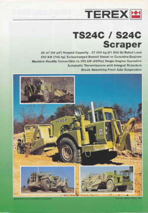 Motorscraper Terex S24C