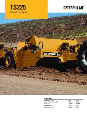 Motorscraper Caterpillar TS225