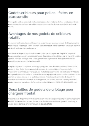 Benne Vaglianti Epiroc BS 1600