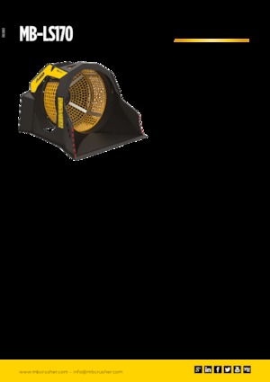 Benne Vaglianti MB Crusher MB-LS170 S2
