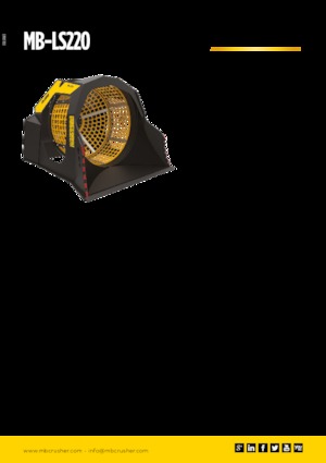 Benne Vaglianti MB Crusher MB-LS220