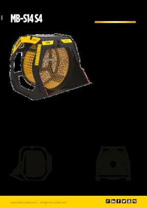 Benne Vaglianti MB Crusher MB-S14 S4