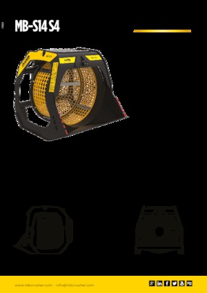 Benne Vaglianti MB Crusher MB-S14 S4