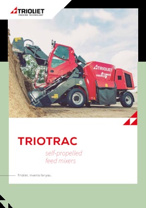 Miscelatori di mangime semoventi Trioliet Smartrac T 1200