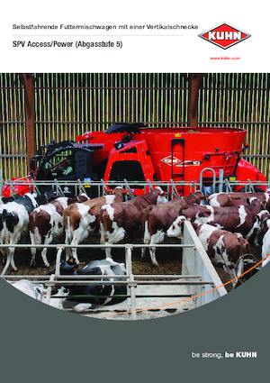 Miscelatori di mangime semoventi Kuhn SPV Power 17.1 DL