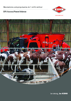 Miscelatori di mangime semoventi Kuhn SPV Power 17.1 DL