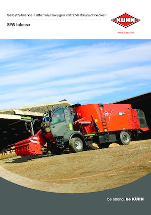Miscelatori di mangime semoventi Kuhn SPW Intense 16.2 CS