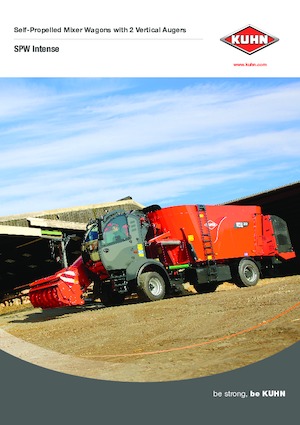 Miscelatori di mangime semoventi Kuhn SPW Intense 18.2 CS
