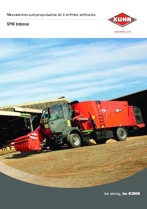 Miscelatori di mangime semoventi Kuhn SPW Intense 18.2 CS
