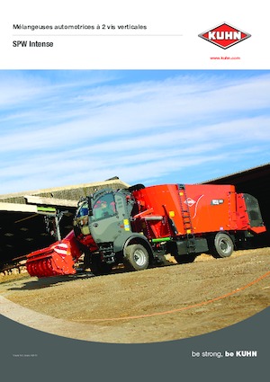Miscelatori di mangime semoventi Kuhn SPW Intense 18.2 CS