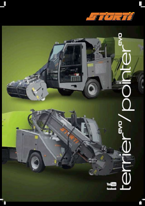 Miscelatori di mangime semoventi Storti Terrier SW EVO 140