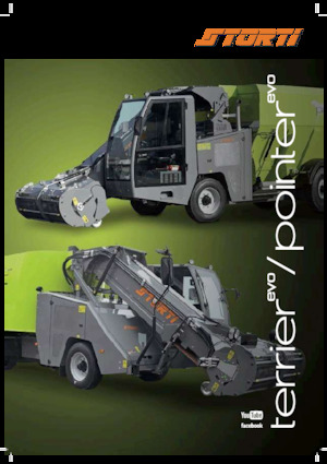 Miscelatori di mangime semoventi Storti Terrier SW EVO 140