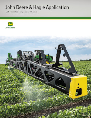 Irroratrici con barra aeree semoventi John Deere 612R