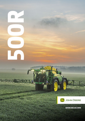 Irroratrici con barra aeree semoventi John Deere 540R