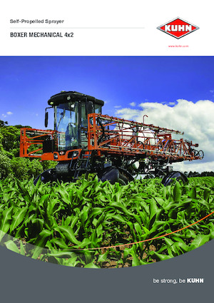 Irroratrici con barra aeree semoventi Kuhn BOXER 2000 M
