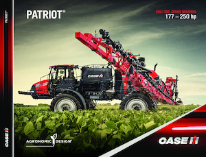 Irroratrici con barra aeree semoventi Case IH Patriot 350