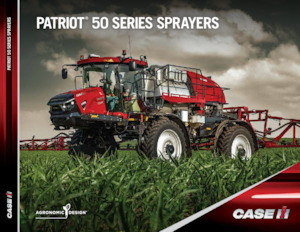 Irroratrici con barra aeree semoventi Case IH Patriot 4450