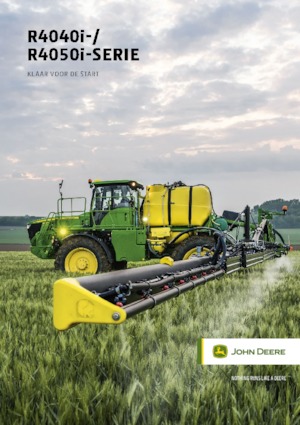 Irroratrici con barra aeree semoventi John Deere R4040i