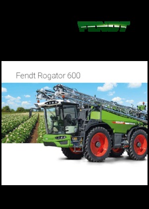 Irroratrici con barra aeree semoventi Fendt Rogator 665 