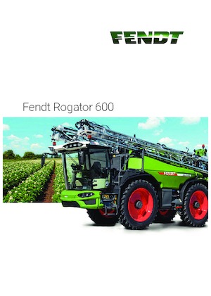 Irroratrici con barra aeree semoventi Fendt Rogator 665 