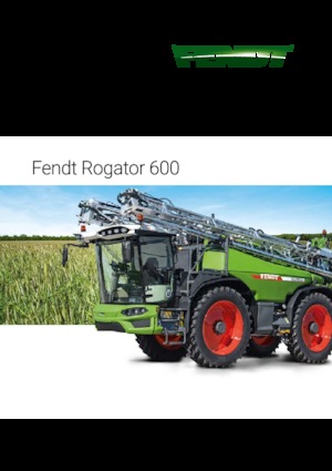 Irroratrici con barra aeree semoventi Fendt Rogator 665 