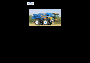 Irroratrici con barra aeree semoventi Delvano Terresta