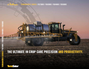 Irroratrici con barra aeree semoventi Challenger TG8400C