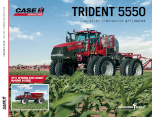 Irroratrici con barra aeree semoventi Case IH Trident 5550