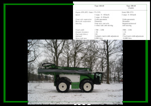Irroratrici con barra aeree semoventi CHD Type 160-40