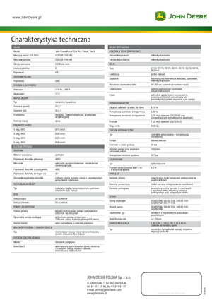 Irroratrici con barra aeree semoventi John Deere 5430i