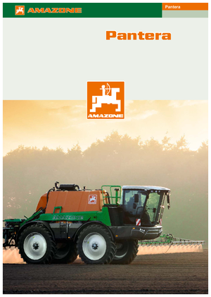 Irroratrici con barra aeree semoventi Amazone Pantera 4001 (33)