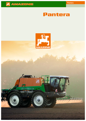 Irroratrici con barra aeree semoventi Amazone Pantera 4001 (33)