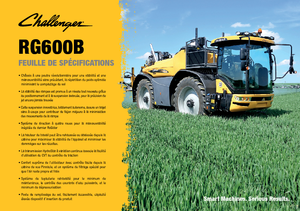 Irroratrici con barra aeree semoventi Challenger RoGator 655