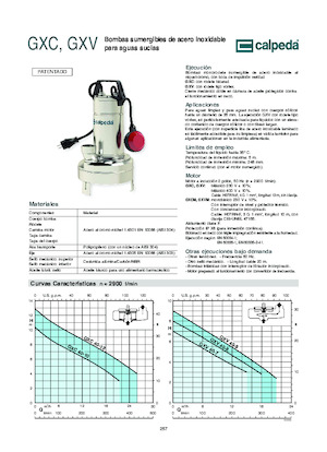 Pompe fognarie Calpeda GXC 40-13