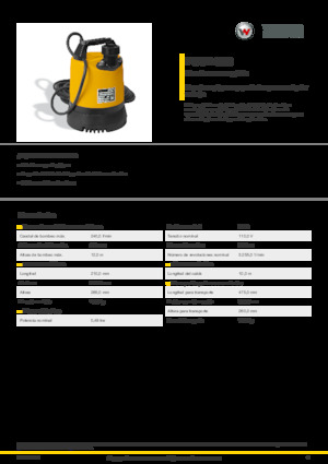Pompe fognarie Wacker Neuson PSG2 500